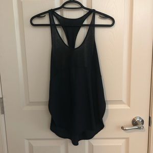 LULULEMON Twist and Train Tank Size 2 Black